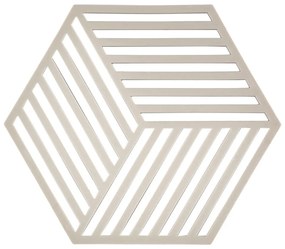 Svetlosivá podložka pod horúce nádoby Zone Hexagon