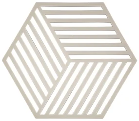 Svetlosivá podložka pod horúce nádoby Zone Hexagon