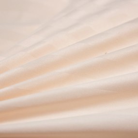 Hotelové obliečky z mikrovlákna JASMINE šampanské - prúžok 2 cm, hotelové vrecko Rozmer obliečky: 70 x 90 cm | 140 x 200 cm