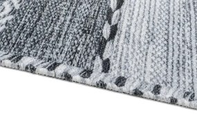 Koberce Breno Kusový koberec PESCARA PR211-02, sivá,80 x 150 cm