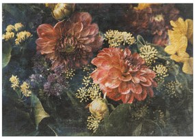 Artgeist Fototapeta - Retro Flowers - First Variant Veľkosť: 250x175, Verzia: Standard