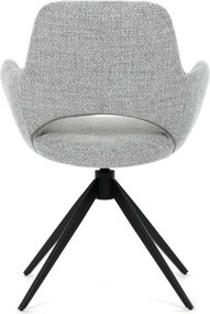 Jedálenská stolička sivá DCH-D1320 GREY2