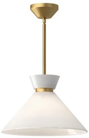 Alora Mood ALM-HALSTON-P-M-GD - Luster na tyči HALSTON 1xE27/60W/230V zlatý