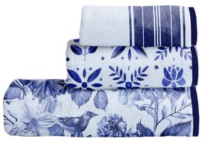 Súprava 3 uterákov Really Nice Things Toalla Blue Birds