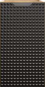 Comad Doplnková kúpeľňová skrinka nízka Luxor Black 30 čierna/dub olejovaný