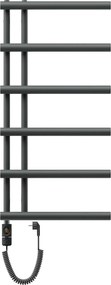Mexen Jukon, elektrické vykurovacie teleso 988 x 500 mm, 600 W, antracitová, W116-0988-500-2600-66