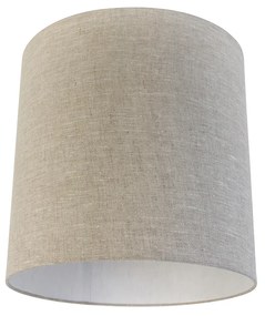 Tienidlo na lampu z látky svetlosivá 40/40/40