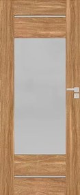 DRE Premium interiérové dvere pravé 80 cm orech karamelový PERMA3OK80P
