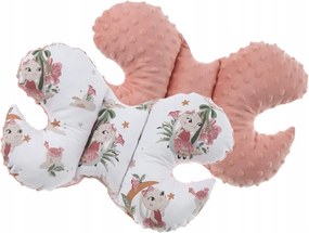 JAKS Set do postieľky 7 dielny zajačik ružový