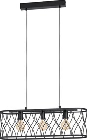 XXXLutz ZÁVESNÉ SVIETIDLO, 77/18/110 cm Eglo - Online Only bytové doplnky - 003348105702