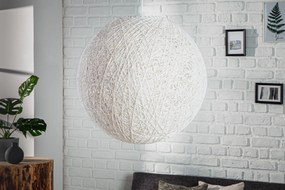 Závesné svetlo Cocooning biele 45cm