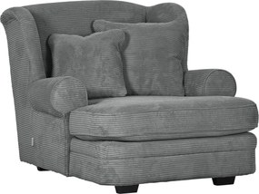 XXXLutz XXL KRESLO, textil, tmavosivá Ambia Home - Kreslá - 001877089603