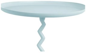 Kovový okrúhly odkladací stolík ø 40 cm Zig Zag – Leitmotiv