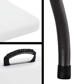 InternetovaZahrada Pivný set 183 cm - biely