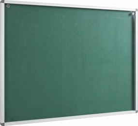 Vnútorná magnetická vitrína, zelená, jedno krídlo, 900 x 1200 mm