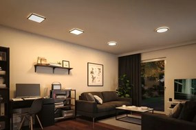 Paulmann 79921 - LED/16W Stmievateľný panel ATRIA 230V 3000K 29,3x29,3 cm čierna