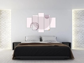 Obraz - Fialový minimalizmus N⁰2 (150x105 cm)