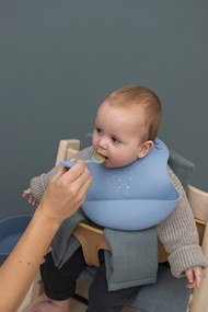 Detské silikónové lyžičky 2 ks Mrs. Elephant