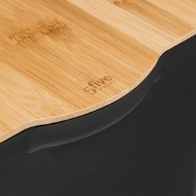 Úložný box Black, 21,5x14x32,5 cm, čierna