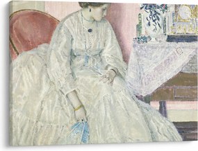 Obraz - Frederick Carl Frieseke, Memories, reprodukcia (70x50 cm)