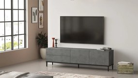 TV stolík Ove III 170 cm sivý