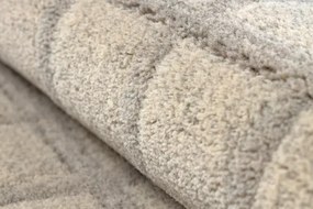 Koberec TEXTURA 488.09.LA110 Osta sivý / béžový