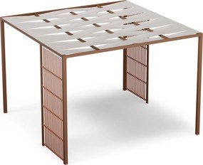 Blumfeldt Shade Cove Vert, pergola, 3 x 3 m, bočné steny, práškovo lakovaná farba, odolná voči poveternostným vplyvom