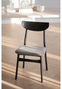 Čierne jedálenské stoličky v súprave 2 ks Rodham - Rowico