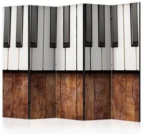 Artgeist Paraván - Inspired by Chopin - mahogany [Room Dividers]