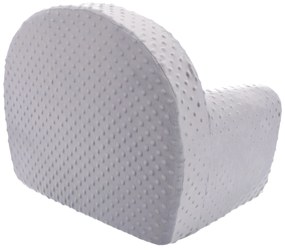 Detské kresielko MINKY - svetlo šedé