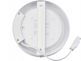 LED okrúhle vstavané svietidlo Philips - 12W 1200lm 4000K - biela lampa