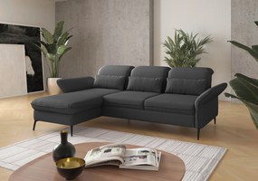 XXXLutz ROHOVÁ SEDAČKA, textil, tmavosivá Sit & More - Sedačky - 000144011804