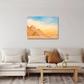 Obraz egyptských pyramíd (70x50 cm)