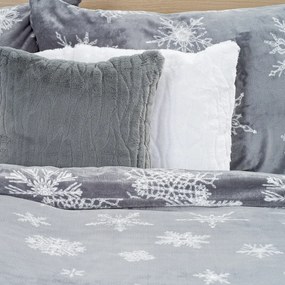 4Home Obliečky mikroflanel Silent Snowfall, 140 x 220 cm, 70 x 90 cm