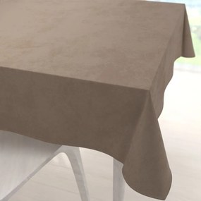 Biante Zamatový štvorcový obrus Velvet Prémium SVP-005 Svetlo hnedý 140x140 cm