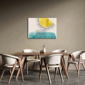 Obraz - Abstraktná maľba pláže N⁰2 (70x50 cm)