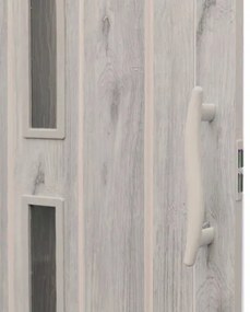 Skladacie dvere 005S ALASKA dub matný 80 cm