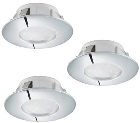 Eglo Eglo 95808 - SADA 3x LED podhľadové svietidlo PINEDA 1xLED/6W/230V EG95808