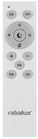 Rabalux 3510-LED RGB Stmievané stropné svietidlo EVEREST LED/40W/230V Wi-Fi + diaľkové ovládanie