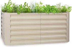 Blumfeldt Blum High Grow Straight, vyvýšený záhon, 120x60x60cm, 432l, oceľ