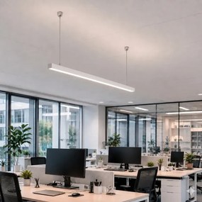 Brilagi - FULLDAY LED závesné svietidlo 20/30/40W/230V 2700/4000/6000K 120cm biela
