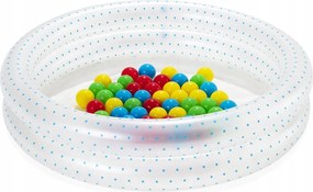 CH NAFUKOVACÍ ZÁHRADNÝ BAZÉN / OHRADKA 91 cm x 20 cm + 50 GULÍ