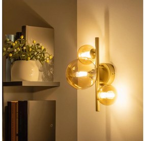 Brilagi - LED Nástenné svietidlo MILLA 3xG9/3W/230V zlatá