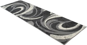 TA Koberec 2641A TMAVO SIVÁ LACNÁ PP CRM Rozmer: 70x150 cm