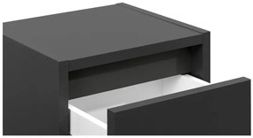 Livarno home Skrinka do kúpeľne Oslo, antracitová  (100391358)