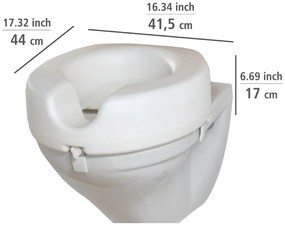Zvýšené WC sedadlo Secura – Wenko