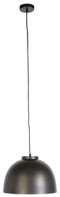 Priemyselné závesné svietidlo hnedé 40 cm - Hoodi