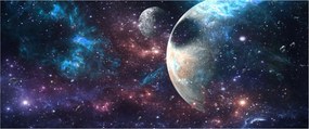 Obraz vesmíru (120x50 cm)