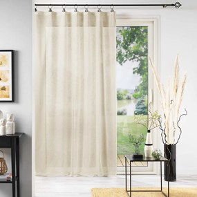 Béžová voálová záclona 140x240 cm Linka – douceur d'intérieur