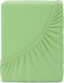 4Home jersey prestieradlo Mako zelená, 90 x 200 cm